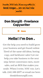 Mobile Screenshot of donsturgill.com