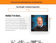 Tablet Screenshot of donsturgill.com